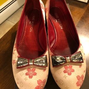Louis Vuitton Cherry Blossom Ballerinas